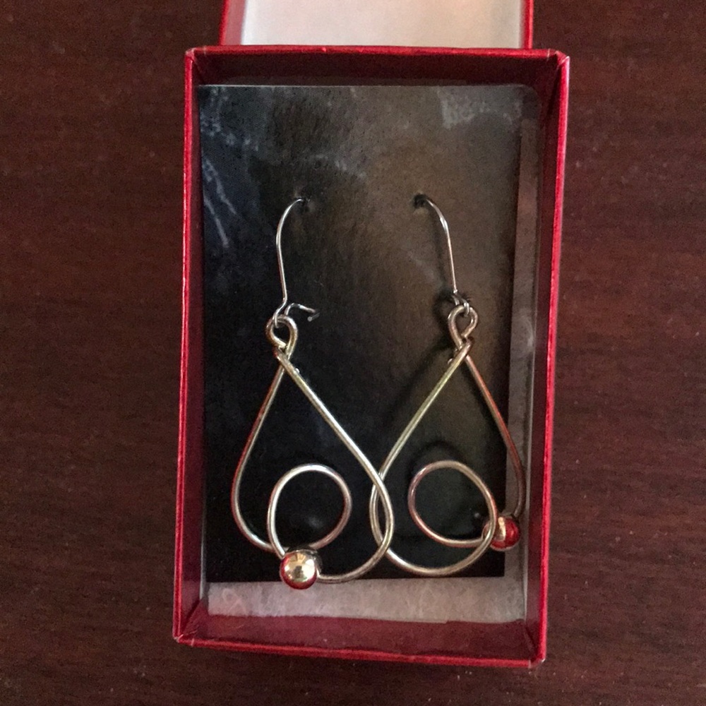 Swirl earrings